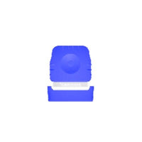 Lame en plastique MECHANIC pack Tough Shadow 003, 3 pièces/petite boîte