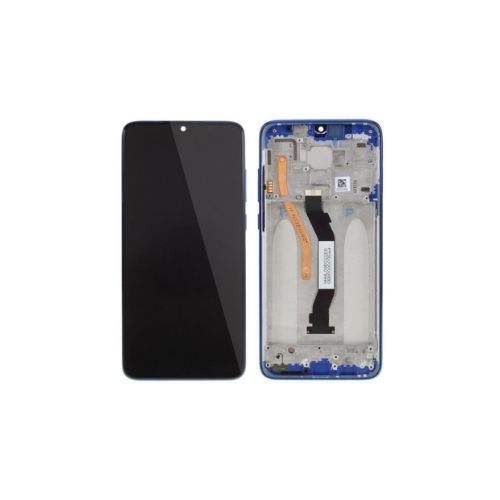 Avec châssis Écran Complet LCD Bleu Redmi Note 8 Pro