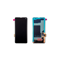 ORIGINAL Reconditionné (Avec châssis) ECRAN LCD S20 FE 4G/5G (G780F / G871B/V/U) Nuage Marine Bleu / Noir