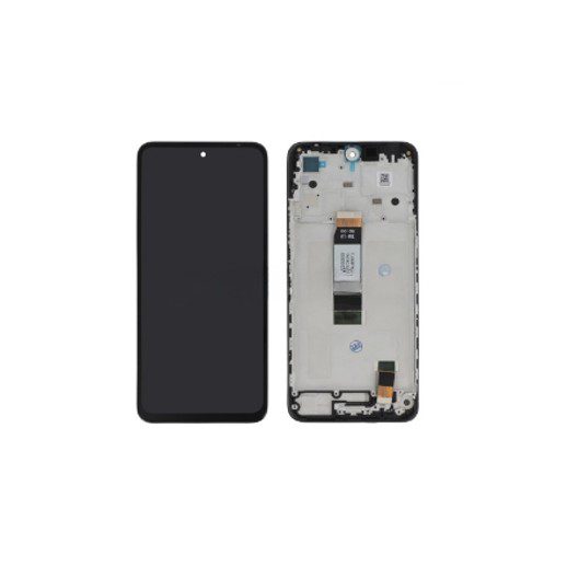 Original (Avec châssis) Écran Complet LCD Redmi 12 4G Noir