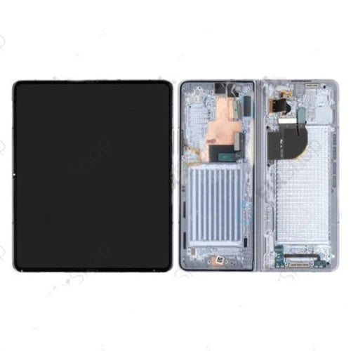 SERVICE PACK (Interne) (Avec châssis) ÉCRAN LCD SAMSUNG GALAXY Z FOLD 5 5G (F946B) Crème / Biège