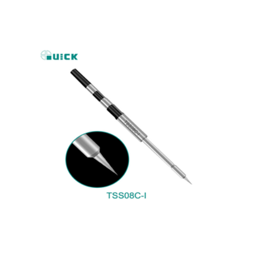 Pointe de fer à souder QUICK Q8 Tips-I/pointe pointue/TSS08CR-I