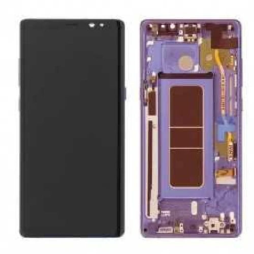 SERVICE PACK (Avec châssis) Ecran LCD SAMSUNG GALAXY NOTE 8 (N950F/U) Bleu profond