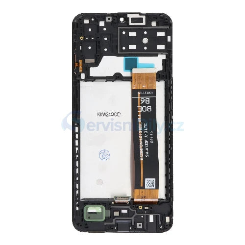 ORIGINAL (Avec châssis) Écran LCD Samsung Galaxy A13 4G (A135F) Noir
