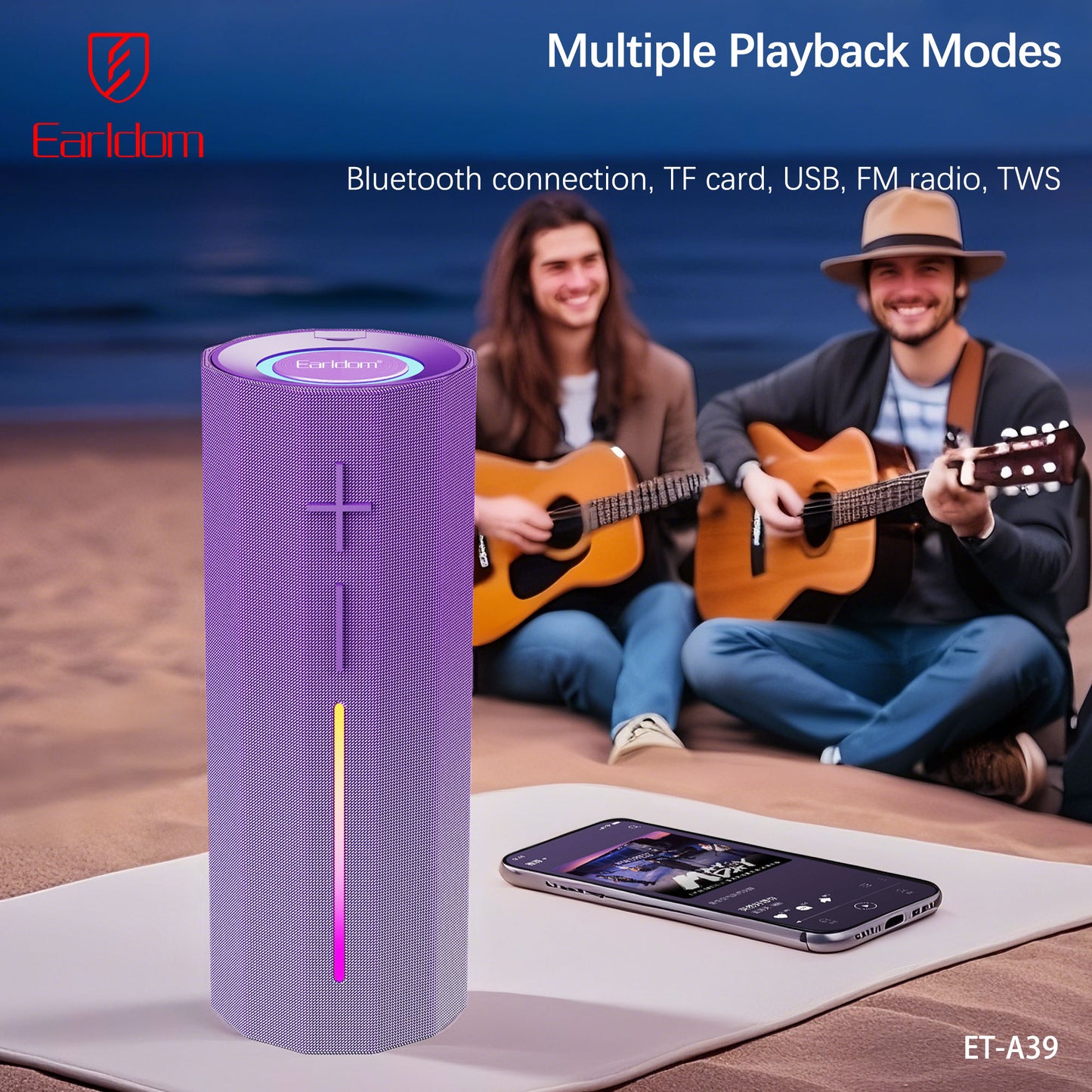 Earldom Super bass Soundsphere Wireless Speaker ET-A39