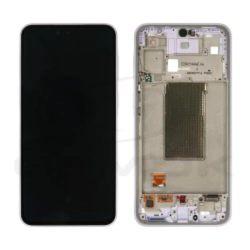 SERVICE PACK (Avec châssis) ECRAN LCD SAMSUNG GALAXY S4 MINI 4G/3G (i9195) Givre blanc