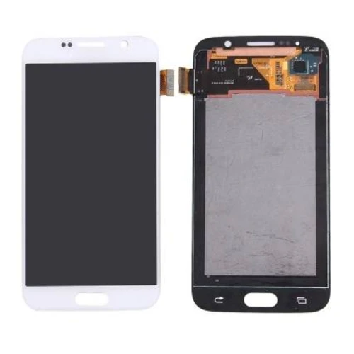 ORIGINAL Reconditionné (Sans châssis) ECRAN LCD SAMSUNG GALAXY S6 (G920F/A/P/T/V) Perle blanc