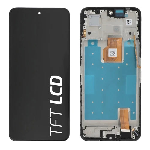 ORIGINAL (Avec châssis) Écran LCD HONOR 400 SMART 4G/5G NOIR