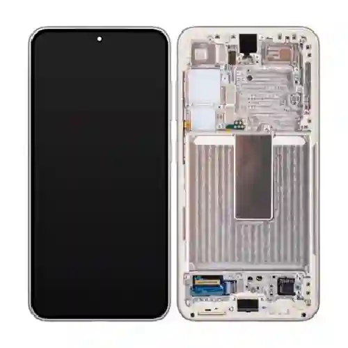 SERVICE PACK (Avec châssis) ECRAN LCD SAMSUNG GALAXY S23 PLUS 5G (S916B) Lavande / Rose clair