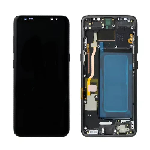 SERVICE PACK (Sans châssis) Écran LCD Samsung Autre ALPHA (G850F) Bleu plongée