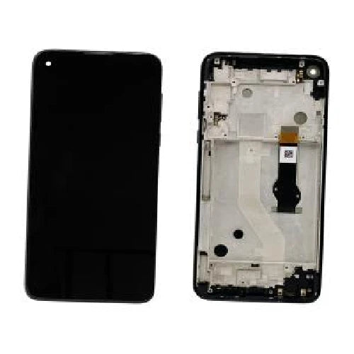 SERVICE PACK (Avec chssis) ÉCRAN LCD Motorola G Stylus 4G (2020) Noir/Indigo mystique