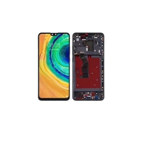 ORIGINAL (Avec châssis) Écran LCD NOIR Huawei MATE 30