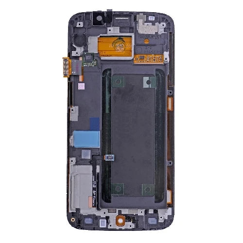 SERVICE PACK (Avec châssis) ECRAN LCD SAMSUNG GALAXY S6 EDGE (G925F) Topaze bleu