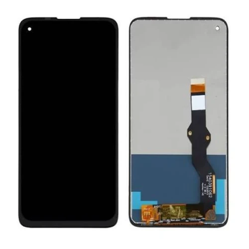 ORIGINAL (Avec chssis) ÉCRAN LCD Motorola G Power (2021) Noir/Gris flash