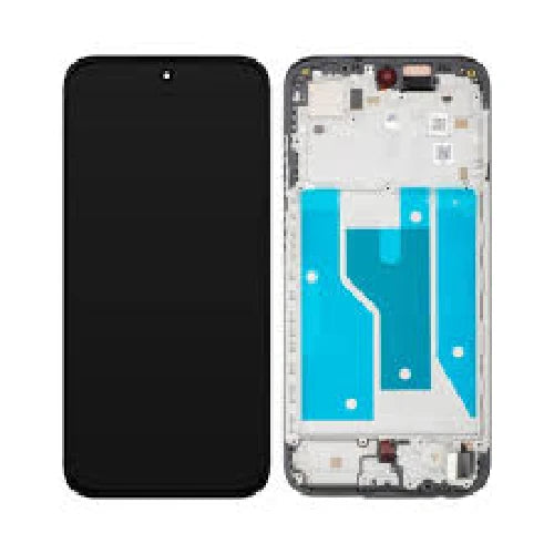 SERVICE PACK (Avec châssis) ÉCRAN LCD Motorola G77 5G (2025) Olive noire