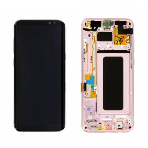 OLED (Avec châssis) ECRAN LCD SAMSUNG GALAXY S8 PLUS (G955F/U) Argent arctique