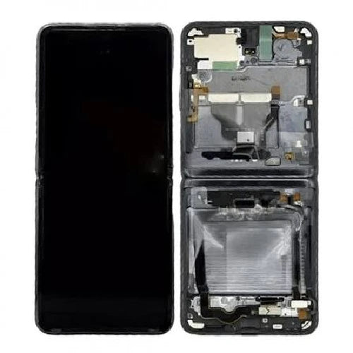 SERVICE PACK (Interne) (Avec châssis) Écran LCD Z FILP 5 5G (F731B) Crème / Biège