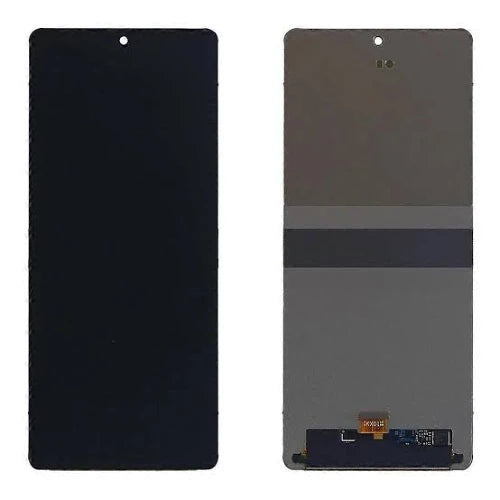 SERVICE PACK (Interne) (Avec châssis) Écran LCD SAMSUNG GALAXY Z FILP 5G (F707B) Blanc mystique
