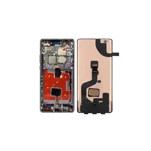 ORIGINAL (Avec chÃssis) Écran LCD NOIR Huawei MATE 40 PRO PLUS