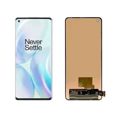 ORIGINAL (Avec châssis) Écran LCD OnePlus 8 5G Vert Glaciaire