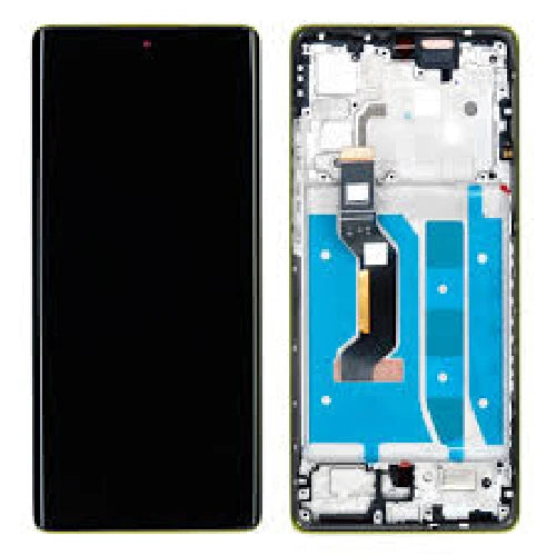 SERVICE PACK (Avec châssis) ÉCRAN LCD Motorola G85 5G (2024) Vert olive
