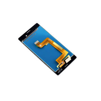Écran LCD + écran tactile + Cadre avec bouton marche/arrêt et bouton de volume Sony Xperia M4 Aqua (E2303/E2306/E2353) Noir