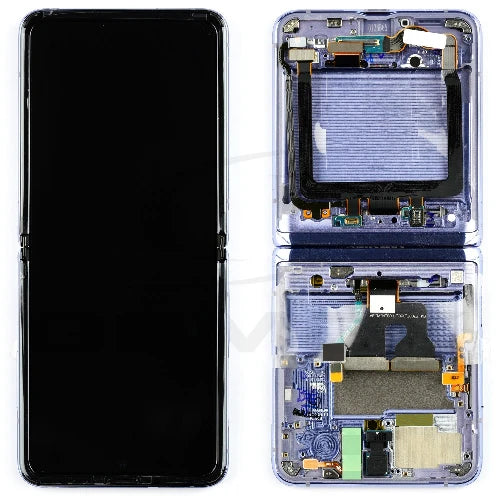 SERVICE PACK (Interne) (Avec châssis) Écran LCD SAMSUNG GALAXY Z FILP 4G (F700F) Miroir Violet