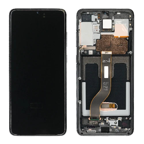 SERVICE PACK (Avec châssis) ECRAN LCD SAMSUNG GALAXY S20 PLUS 4G/5G (G985F / G986B/U) Gris cosmique