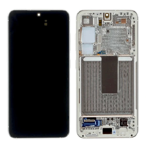 SERVICE PACK (Avec châssis) ECRAN LCD GALAXY S24 PLUS 5G (S926B) Marbre Gris