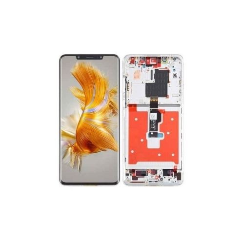 ORIGINAL (Avec chÃssis) Écran LCD NOIR Huawei MATE 50 PRO 5G