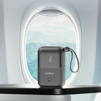Earldom (10000MAh) 2in1 3A ios&type-c Portable Power bank Black ET-PD51