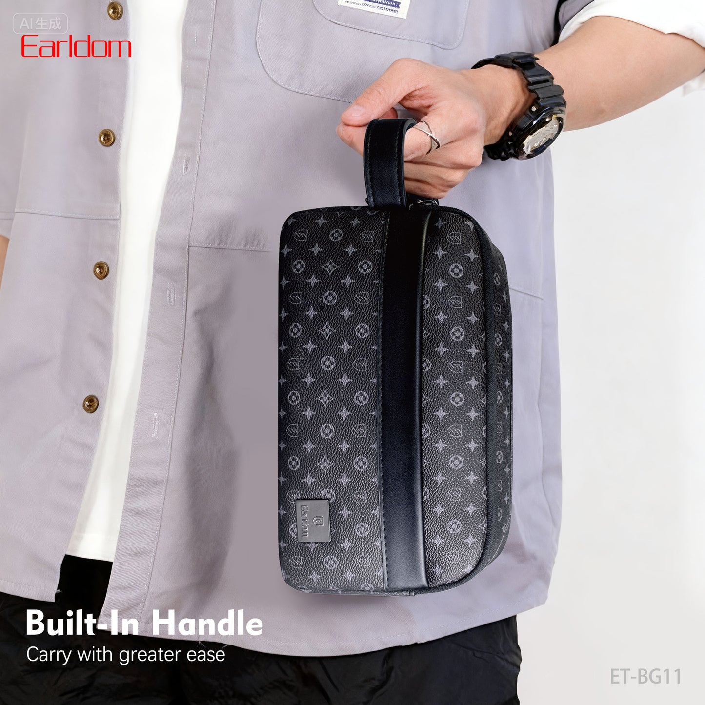 Earldom Your Perfect Go To Clutch Black ET-BG11