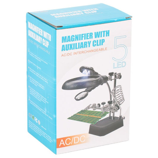 TE-800 PCB Holder with Magniier (LED)