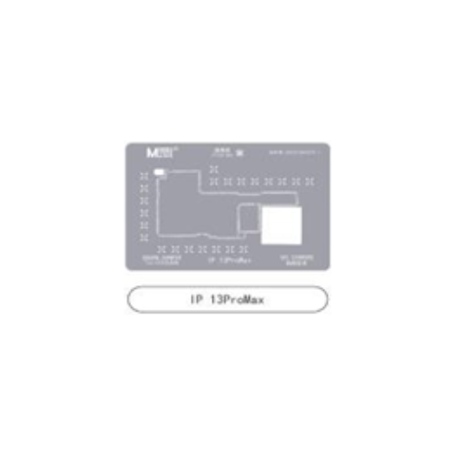 Silver BGA Reballing Stencil Template For iPhone 13PM