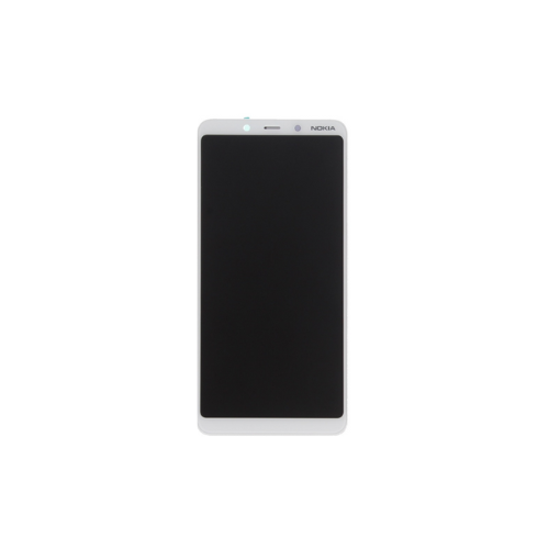 Écran LCD + écran tactile + Cadre 20ROOWW0001 -Nokia 3.1 Plus (TA-1104 TA-1115 TA-1118 TA-1125) Blanc