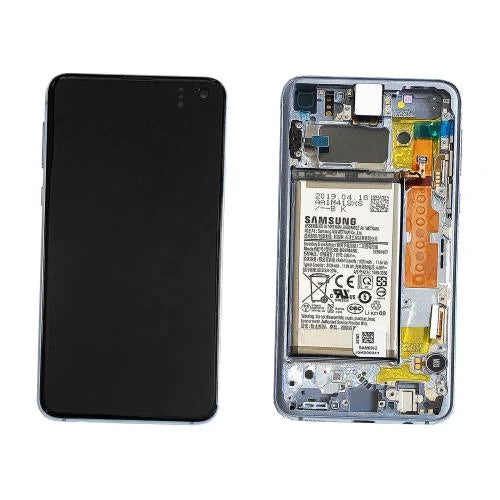 SERVICE PACK (Avec châssis) ECRAN LCD SAMSUNG GALAXY S10E (G970F/U) Prisme Vert