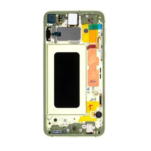 SERVICE PACK (Avec châssis) ECRAN LCD SAMSUNG GALAXY S10E (G970F/U) Canari Jaune
