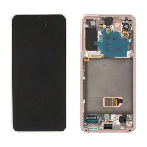 SERVICE PACK (Avec châssis) ECRAN LCD SAMSUNG GALAXY S21 5G (G991B/U) Phantom Violet / Rose