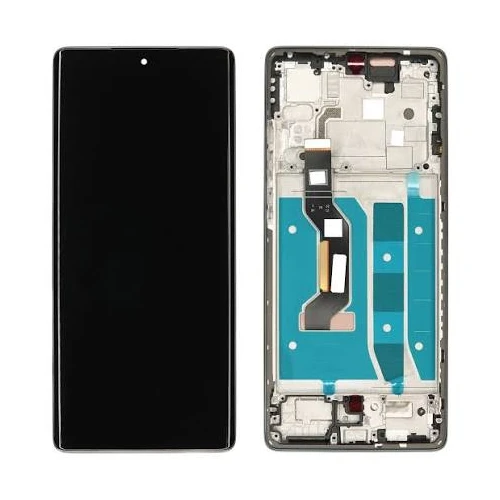 SERVICE PACK (Avec châssis) ÉCRAN LCD Motorola G85 5G (2024) Noir/Gris urbain