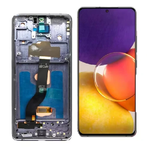ORIGINAL (Avec châssis) Écran LCD Samsung Galaxy A82 5G/Quantum 2 5G (A826S) Violet