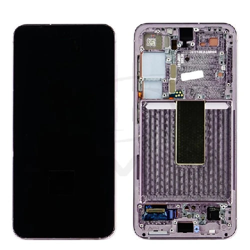 SERVICE PACK (Avec châssis) ECRAN LCD SAMSUNG GALAXY S23 5G (S911B) Lavande / Rose clair