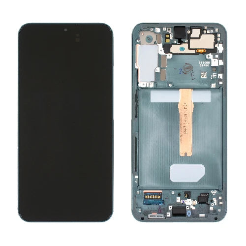 SERVICE PACK (Avec châssis) ECRAN LCD SAMSUNG GALAXY S22 PLUS 5G (S906B) Or Rose / Violet