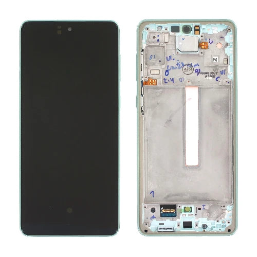 SERVICE PACK (Avec châssis) Écran LCD Samsung Galaxy A73 5G (A736B) Menthe / Vert