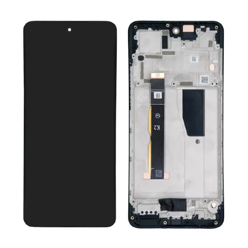 ORIGINAL (Avea châssis) ÉCRAN LCD Motorola G84 5G (2023) Noir