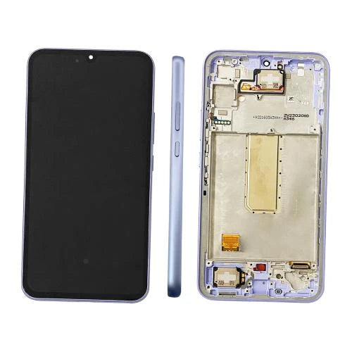 SERVICE PACK (Avec châssis) Écran LCD Samsung Galaxy A34 5G (A346B) Violette géniale