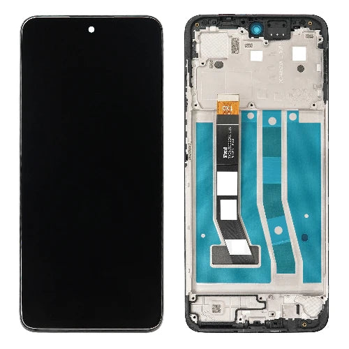 SERVICE PACK (Avec châssis) ÉCRAN LCD Motorola G54 5G (2023)/G54j 5G (2023) Noir