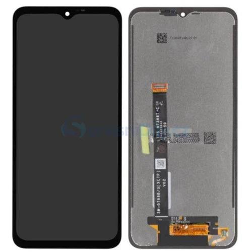 SERVICE PACK (Sans châssis) Écran LCD Samsung Galaxy XCOVER 7 PRO 5G (G766B) Noir