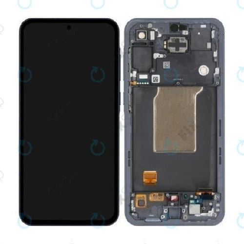 SERVICE PACK (Avec châssis) Écran LCD Samsung Galaxy A55 5G (A556B) Lavande / Lilas génial