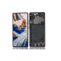 OLED (Avec châssis) Écran LCD Noir Prisme Crush Samsung Galaxy A70S (A707F)