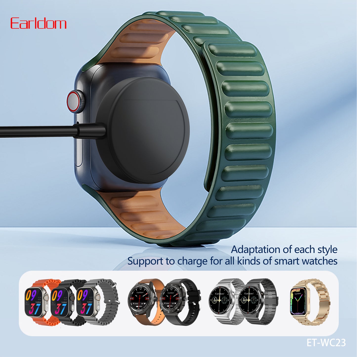 Earldom SAM Galxy Watch Wireless Charger Black ET-WC23